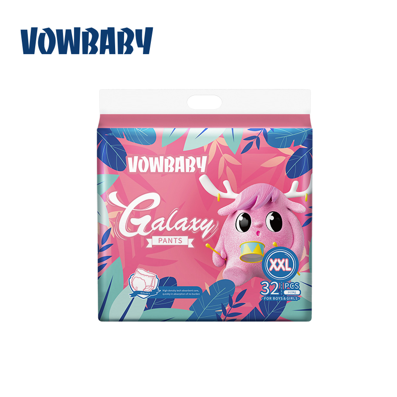 Vowbaby b&ouml;y&uuml;k &ouml;l&ccedil;&uuml;l&uuml; yumşaq qulluq uşaq bezləri şalvar Chiaus fabriki