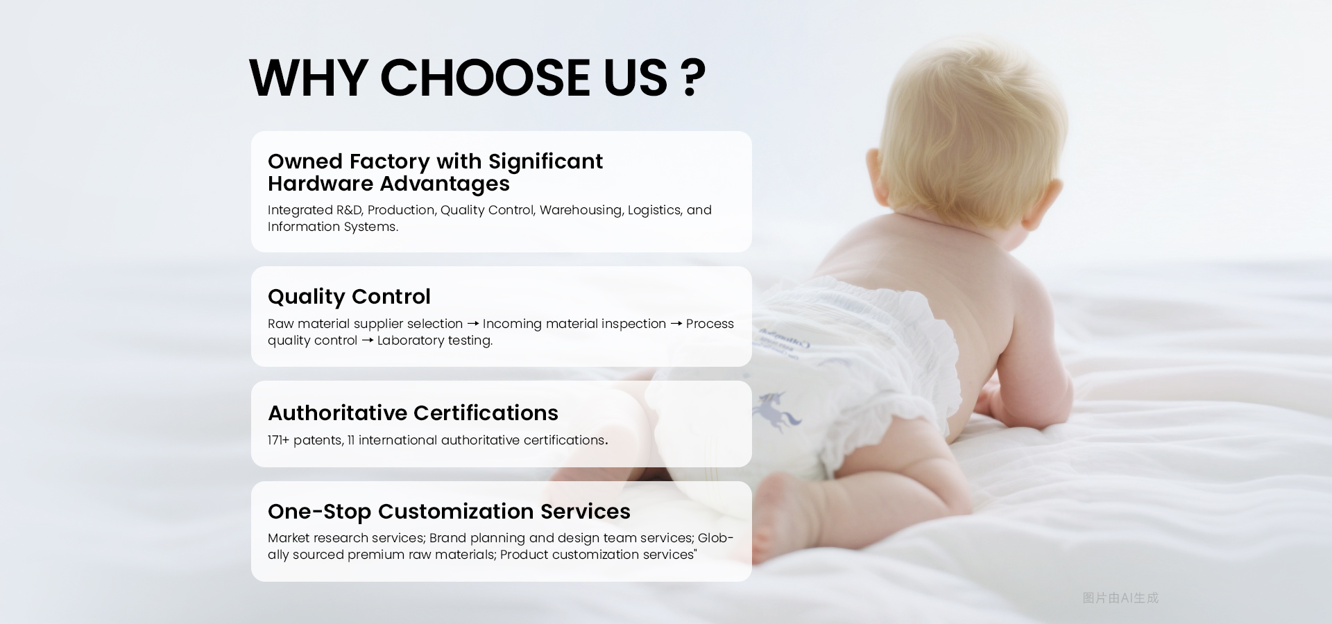 chiaus luiers se kernvoordele