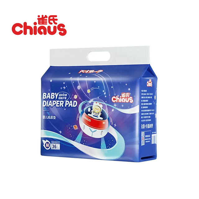 Chiaus Cottony Soft Disposbale Diaper Pads M அளவு