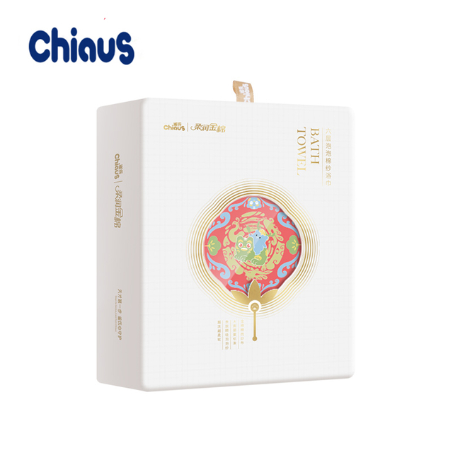 Toallas de ba&ntilde;o premium para beb&eacute;s Chiaus Servizos OEM de tacto suave dispo&ntilde;ibles