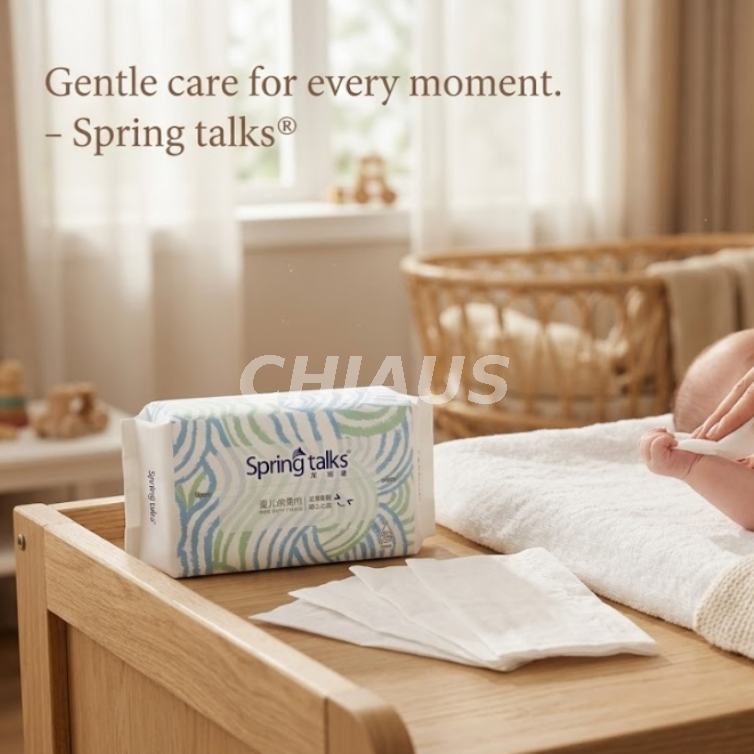 Chiaus Inoraswa Ganda Rinoshamwaridzana Cotton Tissues Dry uye Wetness Use