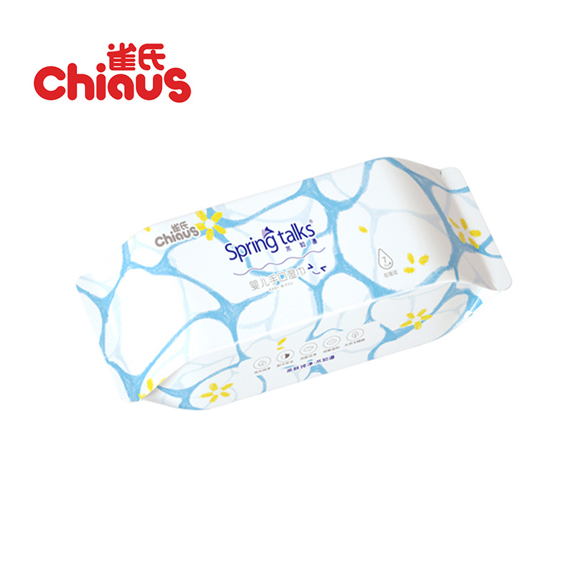 Chiaus မှ ထုတ်လုပ်သော Baby Wet Wipes Travel Pack တခါသုံး အစိုသုတ်များ