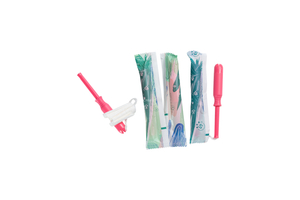 Disposable Period Tampon nga adunay Plastic Applicator